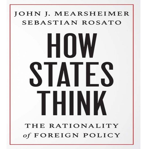 How States Think, De Mearsheimer John J. Editorial Yale En Inglés, 2024