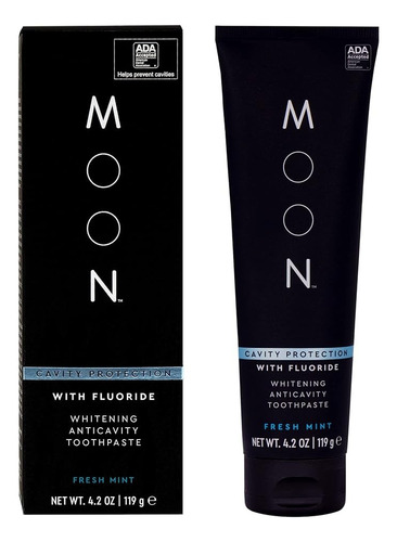 Pasta Dental Moon Anti-cavity Fluoride Whitening Toothpaste