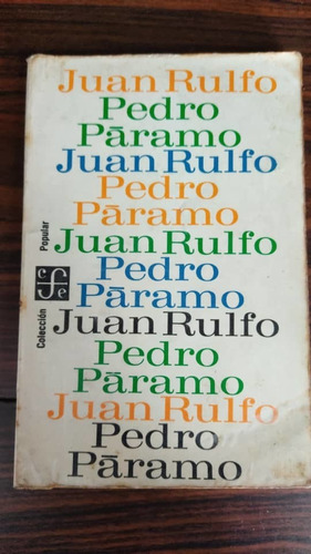 Libro Juan Rulfo Pedro Paramo 