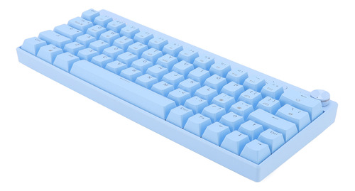 Teclado Mecánico, 3 Modos, Inalámbrico, 64 Teclas, 2,4 G