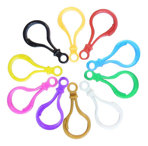 10 Piezas Color Surtido De Plástico Cierre De Langosta