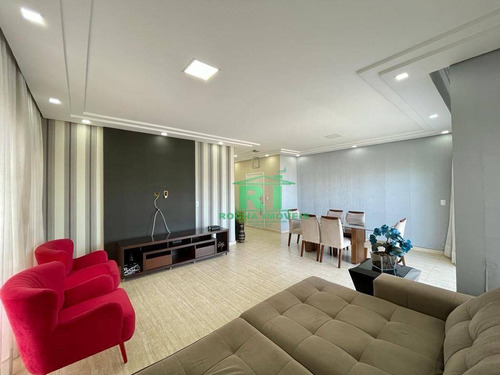 Imagem 5 de 30 de Apartamento Frente Mar, Reformado E Decorado, 3 Dormitórios Sendo 3 Suítes, 1 Vaga De Garagem, Pitangueiras, Guarujá/sp - Ap2743