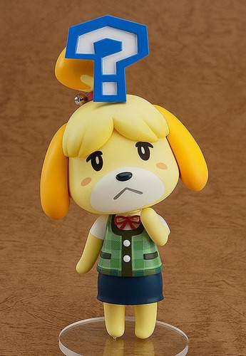 Nendoroid Isabelle Canela Animal Crossing Shizue Good Smile (Usado)