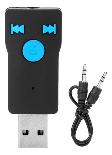 Receptor Bluetooth Usb De Doble Salida P/audio Inalámbrico