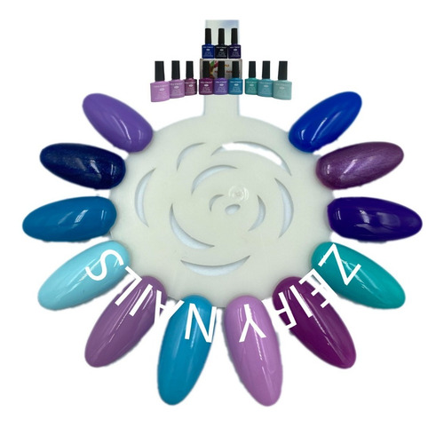 Imagen 1 de 3 de Gel Miss Cherry Gama D Gelish Semipermanente 12 Colores 10ml