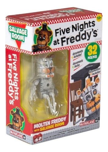 Set Molten Freddy With Salvage Room Mcfarlane Five Nights