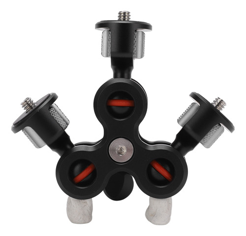 Brazo Con Tres Rótulas Para Monitor, Cámara Led De 360 Grado