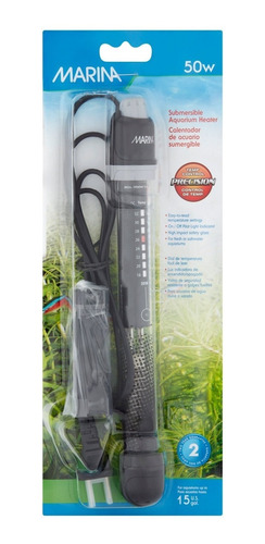 Calefactor Calentador Para Acuario Marina 25w A 200w