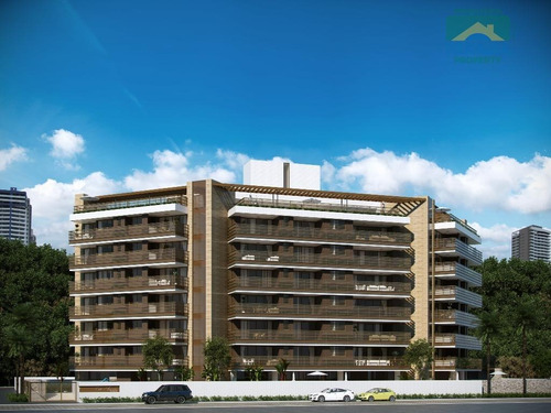 Imagem 7 de 14 de Apartamento Luxo A Venda - Praia Do Cabo Branco - João Pessoa - Pb - Ap1075