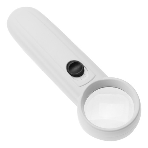 Lupa Portátil De Plástico Mg6b-2 15 Vezes Mg6b-2 15x Led