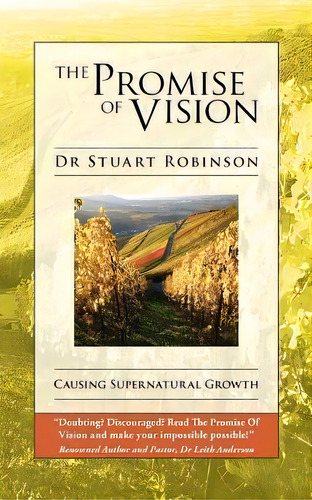 The Promise Of Vision, De Dr Stuart Robinson. Editorial City Harvest Publications, Tapa Blanda En Inglés