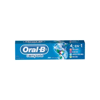 Pasta dental Oral-B Complete 4 en 1 en crema 140 g