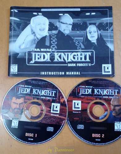 Star Wars - Jedi Knight Dark Forces Ii Pc Original 2 Discos (Usado)