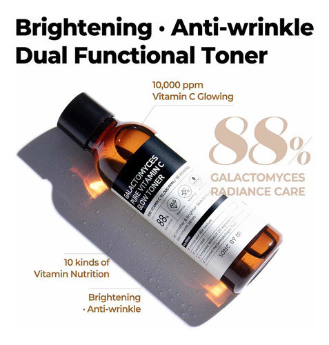 Some By Mi Galactomyces Pure Vitamin C Glow Toner Bty-k