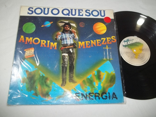 Lp Vinil - Amorim Menezes - Energia - 1989