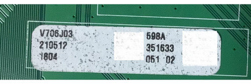 Main Vizio 1p-0209x00-4010 210512 V706-j03 Lftgd8kx (Usado)