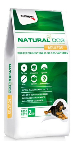 Natural Dog Cachorro 14kg+ Obsequio + Envio Sin Costo