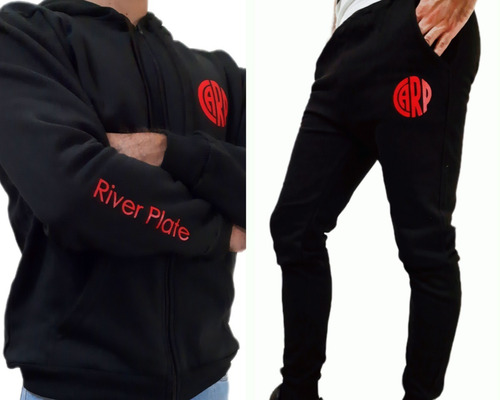 Conjunto De Algodon Campera Y Pantalon River Plate