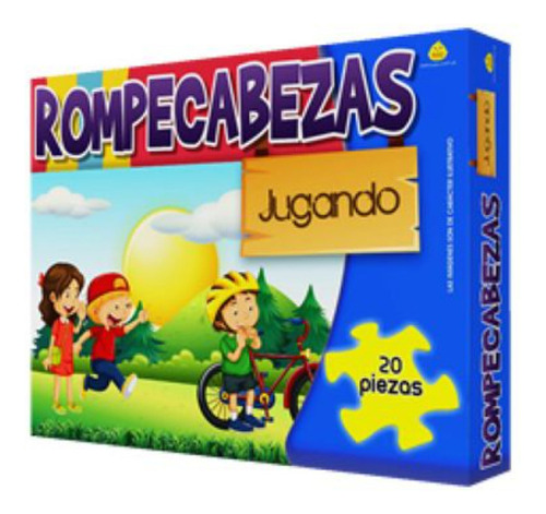 Puzzle Jugando 20 Piezas 26x19,5x4,5 Cm Yuyu - 311y