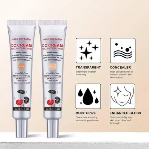 2crema Cc Que Cambia De Color Coreana,2 En 1 Para El Cuidado