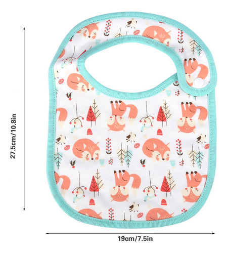 Lovely Baby Bib 3 Unidades/conjunto De Algodão Tricotado S F