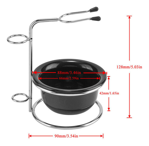Tazón De Afeitar, Soporte Para Tazas, Soporte Para Brochas