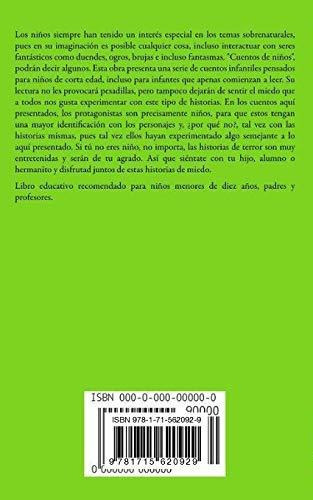 Cuentos De Miedo Para Niños, de Prieto, David Mén. Editorial Blurb, tapa blanda en español, 2021
