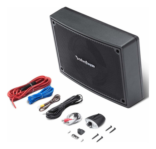 Subwoofer Plano Amplificado Rockford Fosgate Ps-8 Color Negro