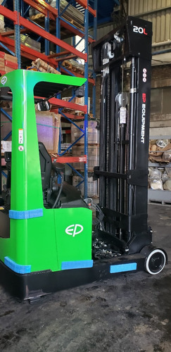 Retractil Autoelevador Montacarga Electrico 7m Litio