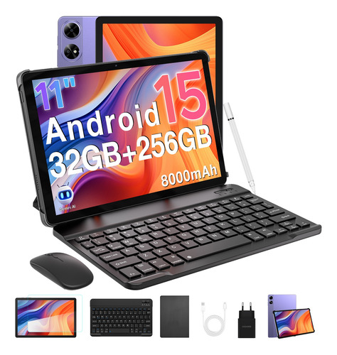 Doogee Tabg6+ Android15 Tablet 256gb Incluye Mouse Y Teclado