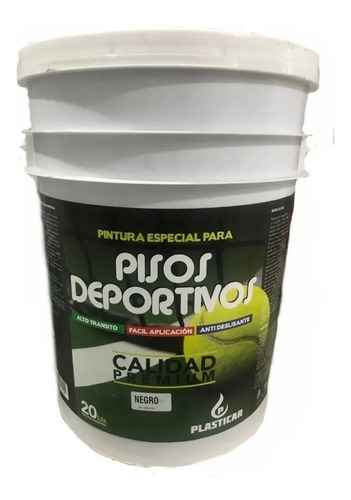 Pintura Para Pisos Deportivos Plasticar X 10lts- Umox