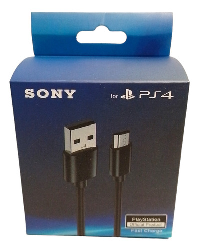 Cable De Carga Para Joystick Ps4 Cable Carga Ps4 1.8 Metros