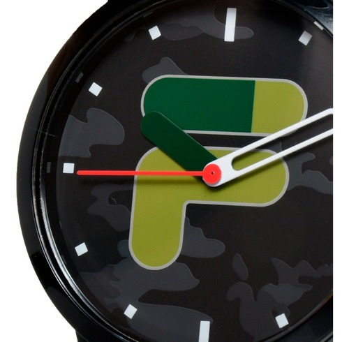 Reloj Fila Hombre Azul Casual Style 38180101 Color de la correa Negro3