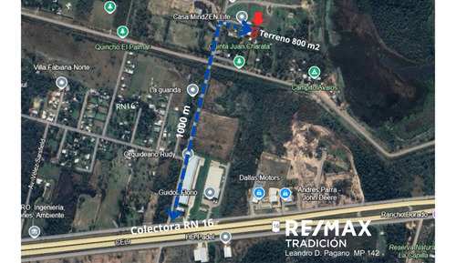Terreno Venta Villa Fabiana Norte 800m2