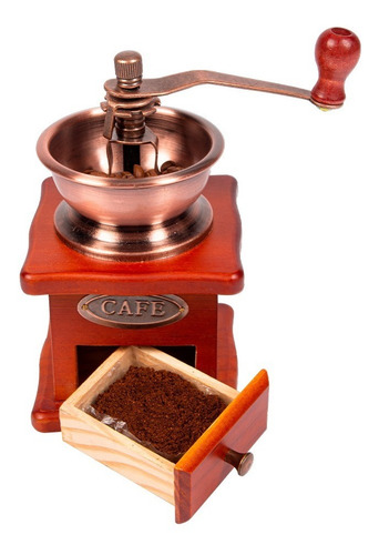 Imagem 5 de 5 de Moedor De Cafe Retro-industrial Gift
