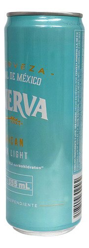 Cerveza Minerva Mexican Lager Light Lata 355 Ml
