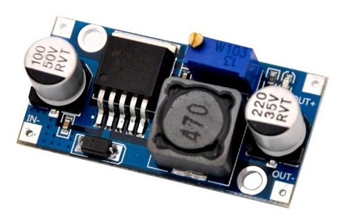Fuente Step-down Dc-dc 1,23-30v 3a Max Lm2596 Combo X10