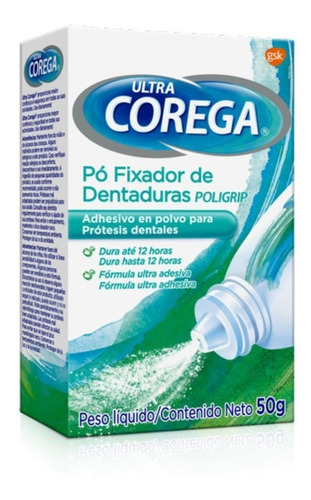 Corega Ultra Pó Fixador 50g