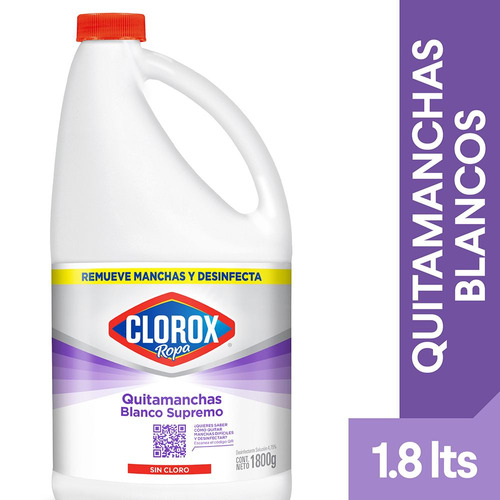 Quitamanchas Clorox Blancos Supremos 1800 Gr