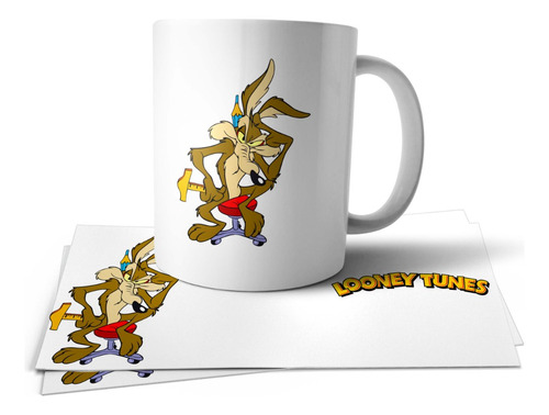 Coyote Correcaminos Looney Tunes Taza Tu Propio Estilo #3