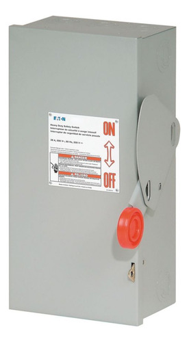 Interruptor Seguridad 60a 3p 600v C/p - Eaton