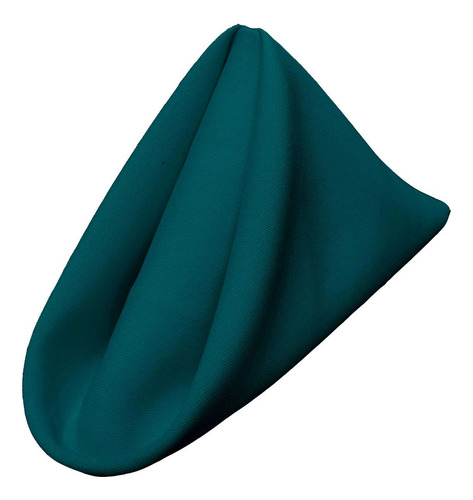 Paquete De 4 Servilletas Lavables 45 X 45 Cm Verde Azulado