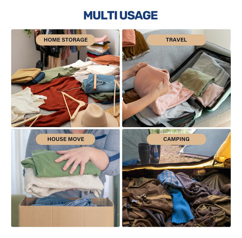 Sacos De Armazenamento A Vácuo Simple Deluxe Space Saver, Pa