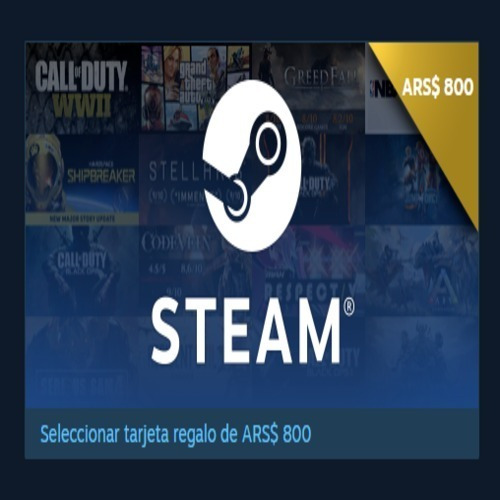 Saldo Steam $800. Saldo Steam Wallet