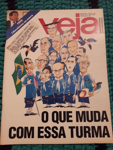 Revista Veja Antiga, O Que Muda Com Essa Turma, Preservada.