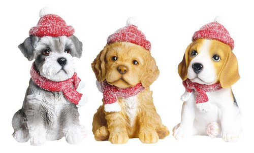 Enfeite De Natal De Cachorro Com Cachecol Pet Mania Sortido
