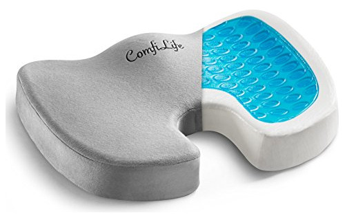 Cojin De Asiento Ergonomico Y Ortopedico De Espuma Y Gel