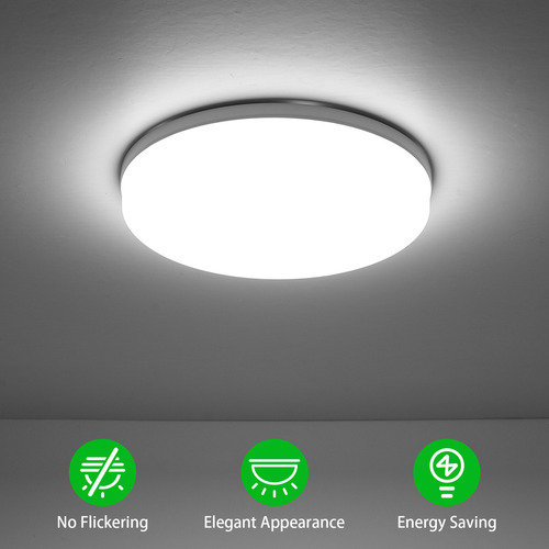 Lámpara De Techo Led Redonda De 24 W Para Cocina/dormitorio/
