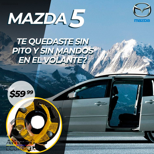 Mazda 2 3 5 6 Repuesto Clock Spring Airbag Japones