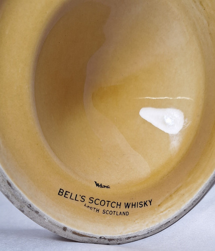 Botella Ceramica Vacía Old Scotch Whisky Bell's (Usado)